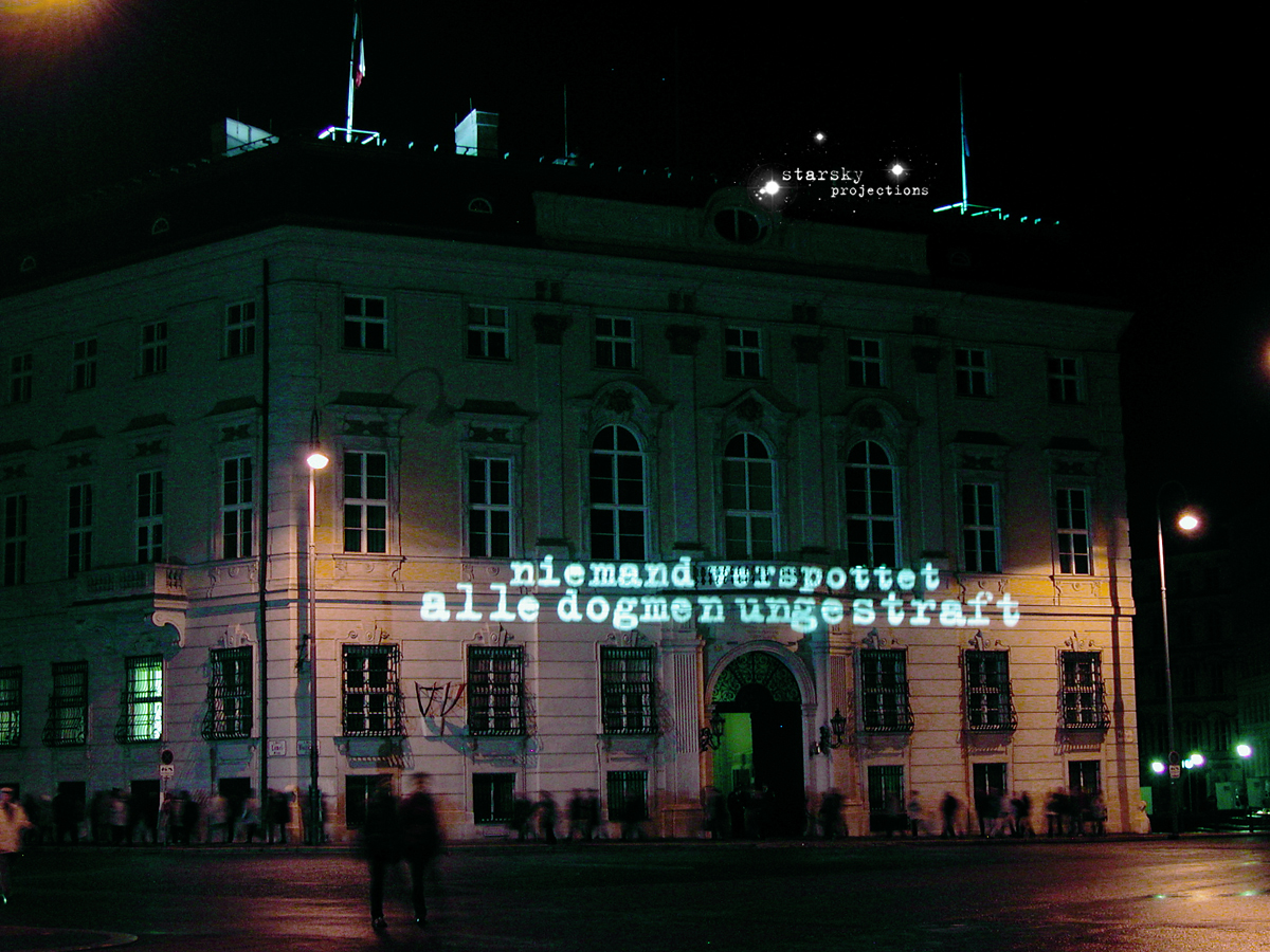 niemand ergreift das wort